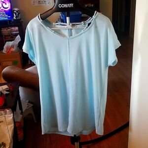 Misslook Pastel Blue Tee XL